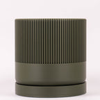 Grøn Seedling urtepotteskjuler uden plante i