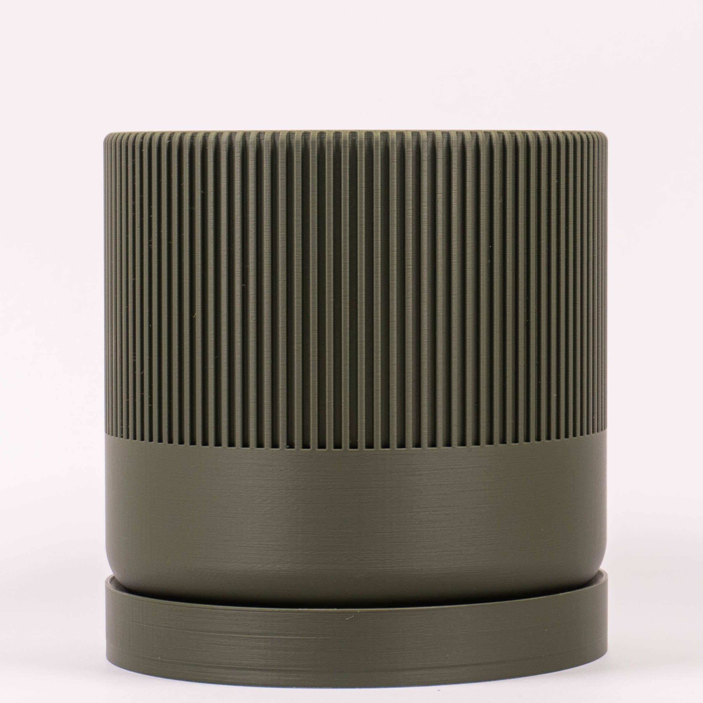 Grøn Seedling urtepotteskjuler uden plante i